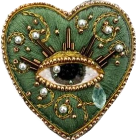 Corazón con ojo