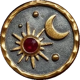 Medallón luna y sol